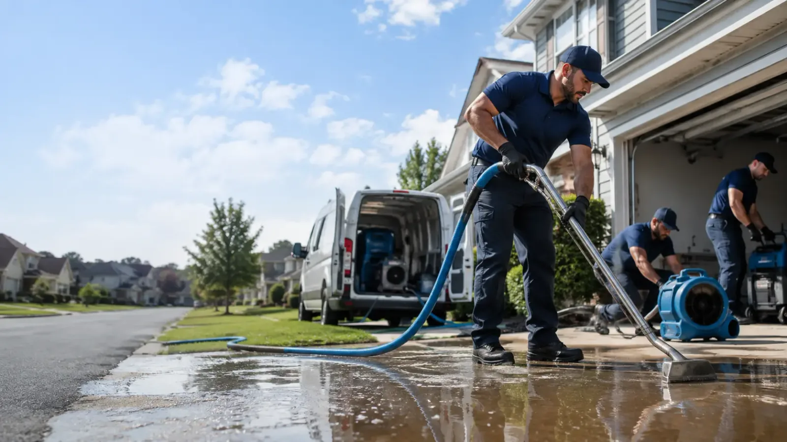 Flood Damage Restoration in Leon, OK